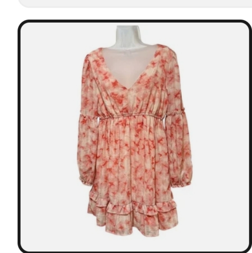 🦋Dizzy Lizzy Classic Pinks Floral Dress